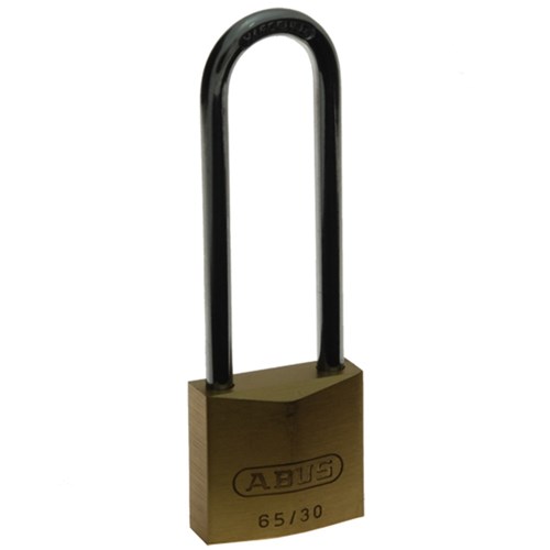 ABUS 65 Series Premium Padlock with 30mm Brass Body and 60mm Hardened Steel Shackle KA 6301 - 6530HB60KA11