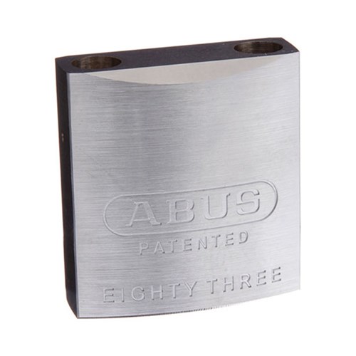 ABUS 83 Series Premium Rekeyable Padlock with 50mm Brass Body Less Shackle Less Plug - 8350NB