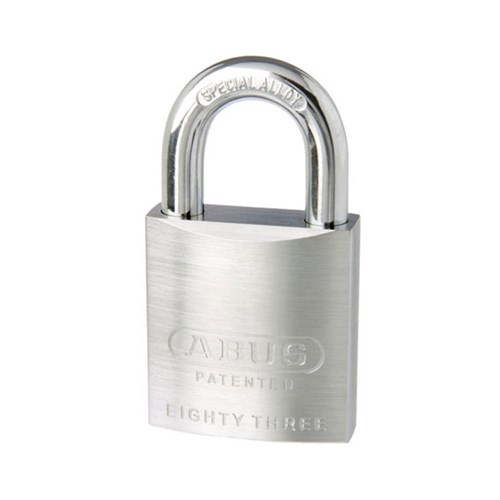 ABUS 83 Series Premium Rekeyable Padlock with 50mm Brass Body and 25mm Hardened Steel Shackle KA 4302 - 8350NKA2