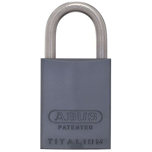 ABUS P/LOCK 83ALIB/40 TITANIUM KD with 25MM SS SHACKLE