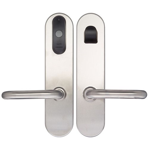 SALTO XS4 WIRELESS ESCUTCHEON w/-U LEVER