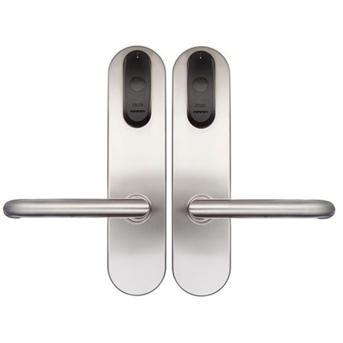 SALTO XS4 ANSI AMOK ESCUTCHEON  w/- Z LEVERS