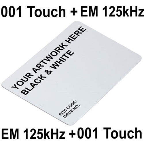 ACSS DUAL ISO CARD - LW 001 TOUCH & EM B & W PRIN