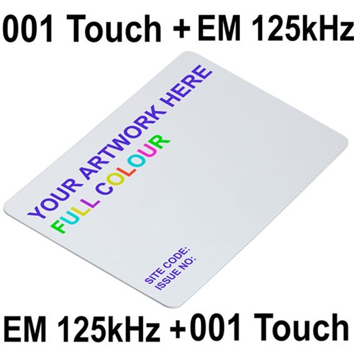 ACSS DUAL ISO CARD - LW 001 TOUCH & EM COLOUR PRINT 1 SIDE