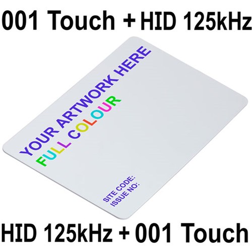 ACSS DUAL ISO CARD - LW 001 TOUCH & HID COLOUR PRINT 1 SIDE