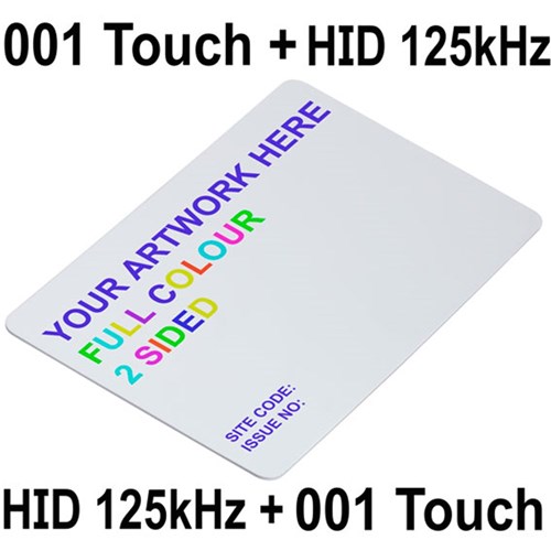 ACSS DUAL ISO CARD - LW 001 TOUCH & HID COLOUR PRINT 2 S