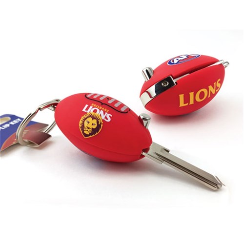 CMS AFL KEY LW4 PROFILE Brisbane Lions Flip Key