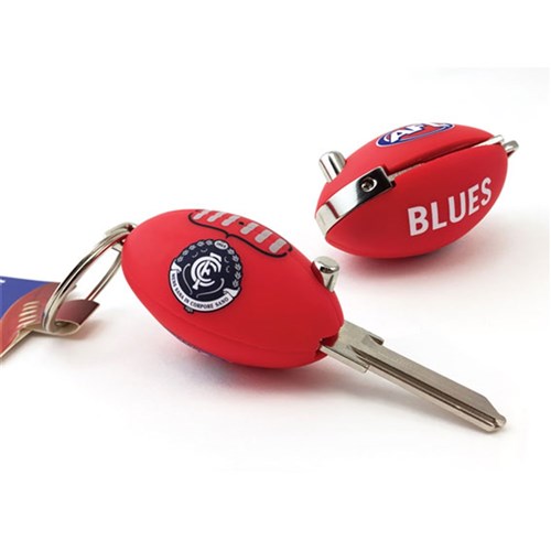 CMS AFL KEY LW4 PROFILE Carlton Blues Flip Key