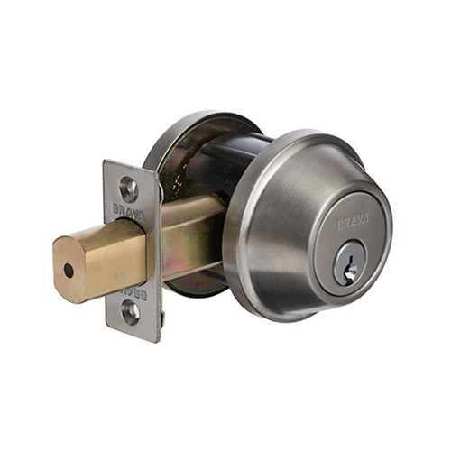 BRAVA METRO DEADBOLT BP200LI SGL CYL 60MM SSS