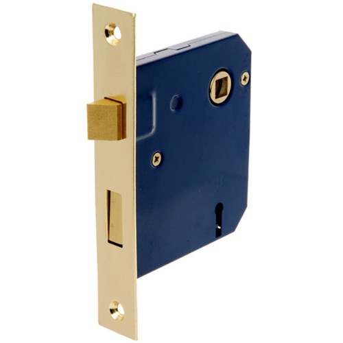 Brava Urban Mortice Lock 2 Lever Polished Brass - BR9400PB