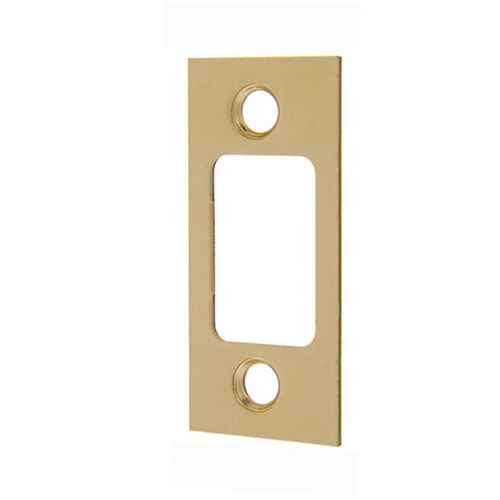 BRAVA URBAN REBATE DEADBOLT STRIKE PB