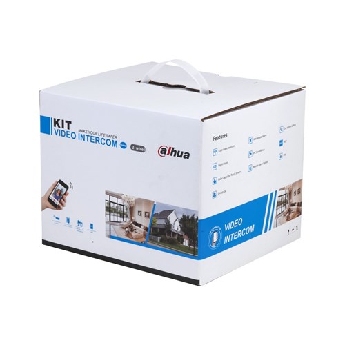 DAHUA 2-wire Wi-Fi Hybrid VTO02003F-P+VTH5123H-W Video Intercom KIT (DHI-KTX01(S)