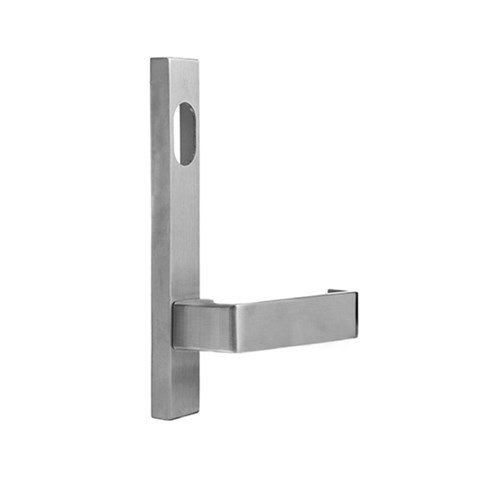 Dormakaba Furniture Narrow Square End Plate Concealed Fix with Cylinder Hole & Manly Lever SSS - 6400/39