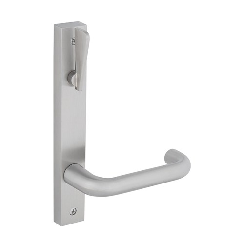 Dormakaba Furniture Narrow Style Plate with Disabled Lever Turn and Noosa Lever Left Hand - 6407/30GL