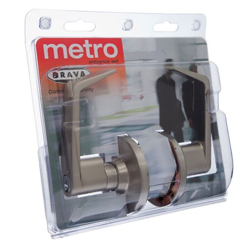 BRAVA METRO ENTRANCE LEVER 6000 70MM SC DP