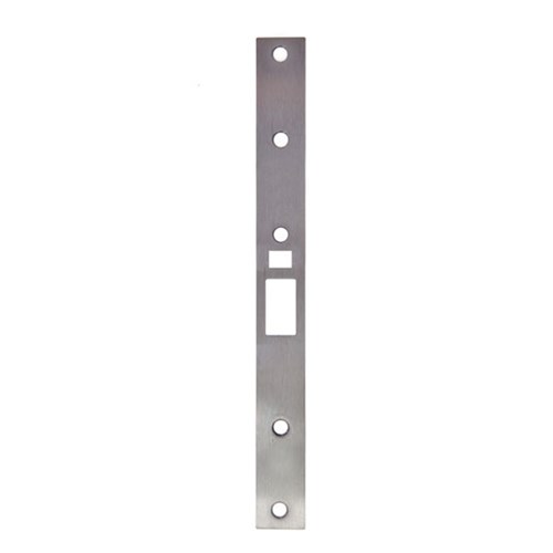 BDS Extended Face Plate for Lockwood Selector 3782 Short Backset Lock Timber Fix 260x25x3mm - FP3782EXT