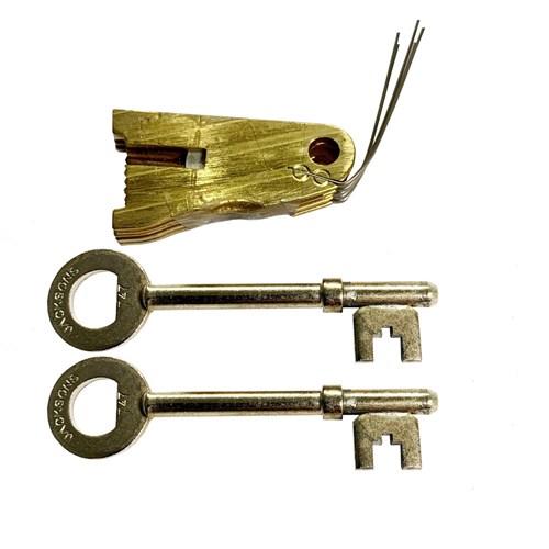 JACKSONS LEVER PKT & KEYS suit JM546/560 5 LEVER LOCKS