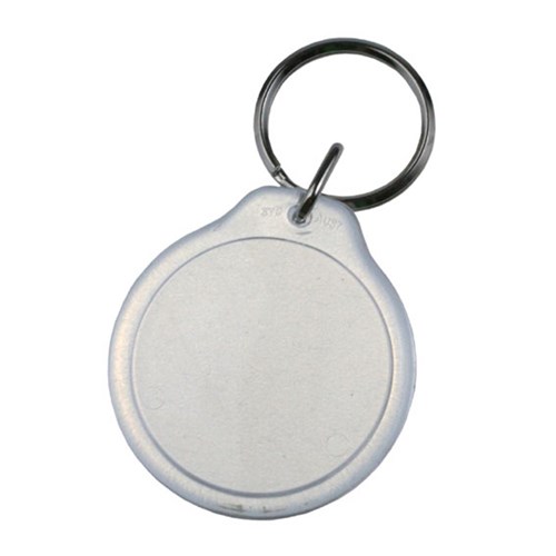 KEVRON ACRYLIC TAG ID55 ROUND 41mm CLR