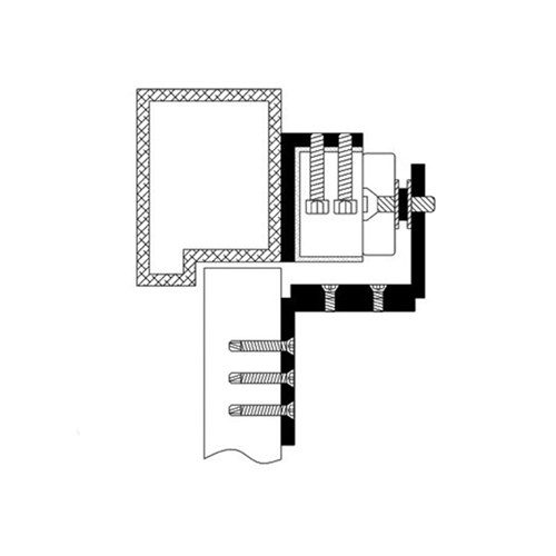 LOX L&Z Bracket suit SingIe 5700/5000 Magnetic 