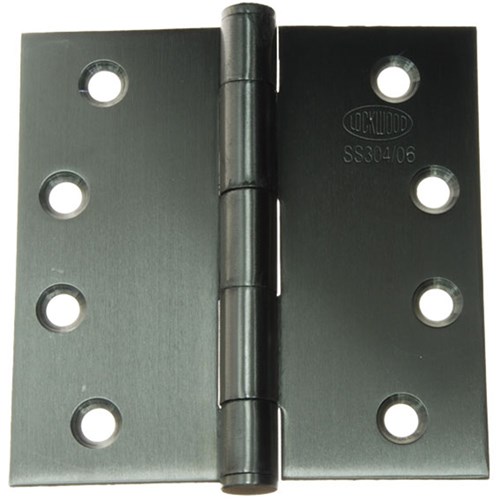 Lockwood Butt Hinge Loose Pin 100x100x2.5mm SSS - LW10000LPSSS