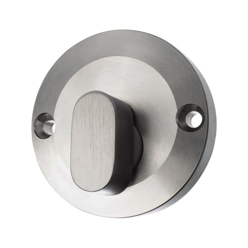 Lockwood Furniture 1360 Series Round Rose Turnsnib Satin Chrome - 1367/INSC