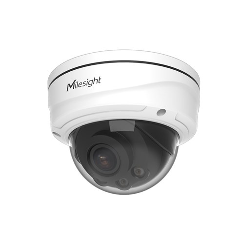 Milesight AI Pro Series 5MP Dome Network Camera with 2.7-13.5mm Varifocal Lens, NDAA Compliant, IP67 and IK10 - MS-C5372-FPE