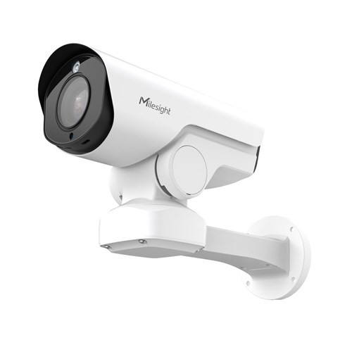 Milesight AI PTZ Series 8MP Mini Bullet Plus Network Camera with 5x Optical Zoom,  Auto-Tracking, IP66 - MS-C8267-X5PC