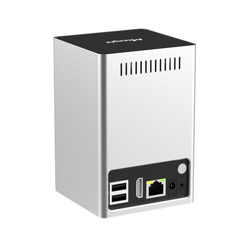 Milesight 1000 Series 8 Channel Mini Tower NVR, Non-PoE with 2x 2.5