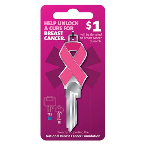 CMS 3D KEY TE2 BREAST CANCER RESEARCH with $1 DONATION