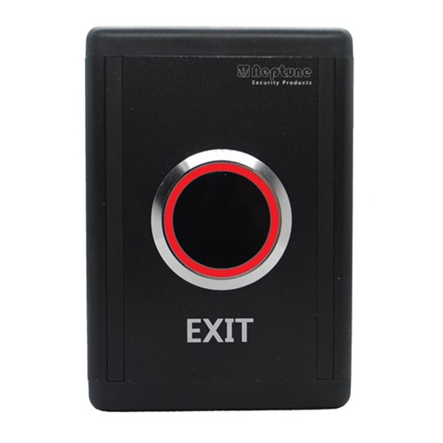 NEPTUNE INFRARED TOUCHLESS EXIT BUTTON IN RECTANGLE CASE, IP65