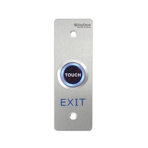 Neptune Touch to Exit,Mullion,NO/NC/C,LED,1.7mm SS