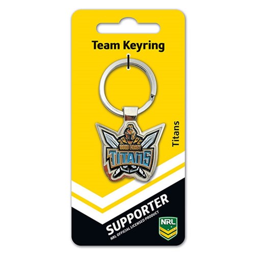 CMS NRL KEYRING   GOLD COAST TITANS