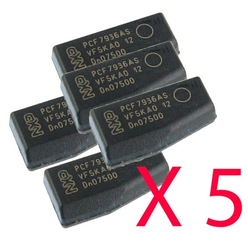 BDS TRANSPONDER CHIP ONLY ID46 PCF7936. PACK OF 5.