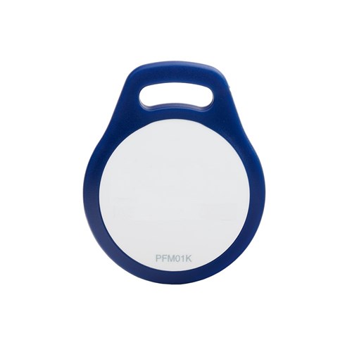 SALTO Contactless smart FOB Mifare 1KByte. Blue frame & white centre (No Salto Logo) pkt=10