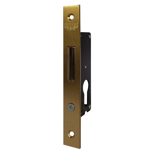 PROTECTOR 401 Series Euro Cylinder Mortice Deadbolt Backset 25mm Satin Brass - 721-30-SBF