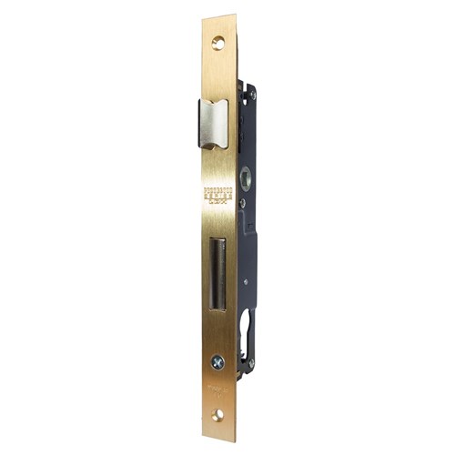 PROTECTOR 485 Series Mortice Sash Lock Pitch 85mm Backset 20mm Satin Brass - 726-20-SBF