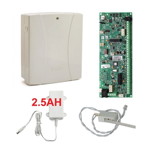 RISCO LightSYS2 PSTN PCB, Plastic Enclosure, 2.5A Power Supply (less AUS kettle cord) (RP432A60000A)