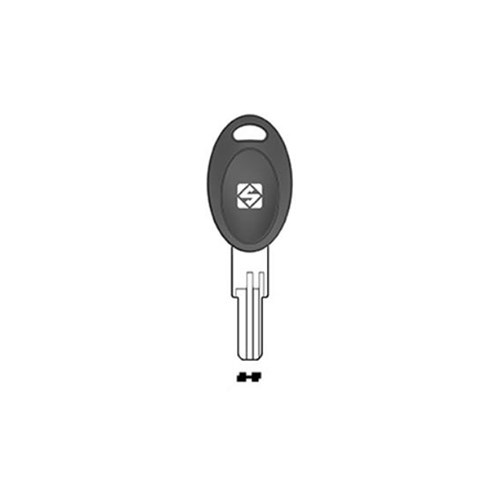 Silca EU21P Key Blank with Plastic Head for Euro Cylinders and Cars