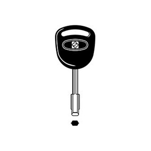 Silca FO21P Key Blank for Ford, Jaguar and Mazda Cars Plastic Head