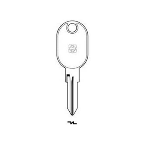 Silca GT10 Key Blank for Citroen Fiat Iveco Peugeot Cars