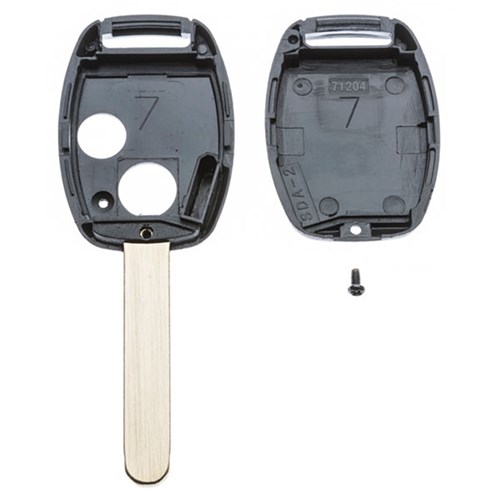 Silca Automotive Key and Remote Replacement Shell with TRP Holder for 2 Button Honda HON66 Profile HON66RS4