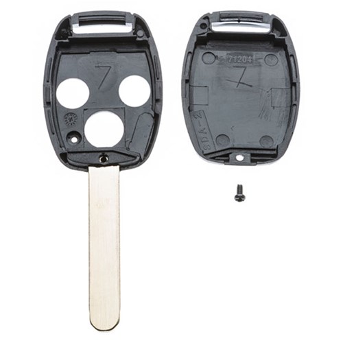 Silca Automotive Key and Remote Replacement Shell without TRP Holder for 3 Button Honda HON66 Profile HON66RS5