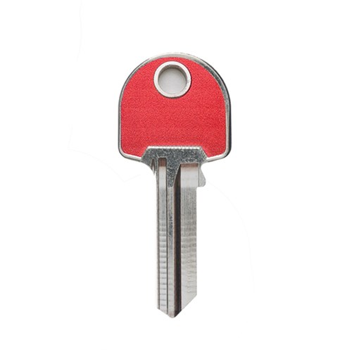 Silca LW4LVR Key Blank for Lockwood Cylinders in Velvet Red