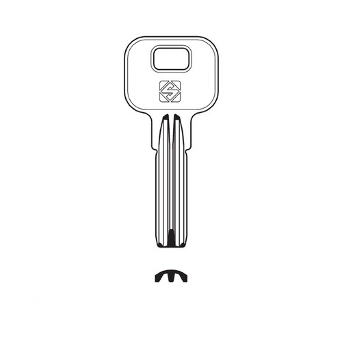 Silca RC30 Key Blank for MW Automotive Canopies, Toolboxes and Trailers