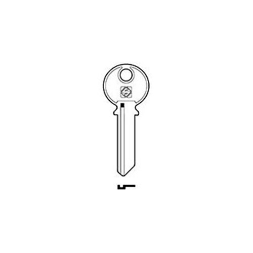 Silca TL5R Key Blank for Tri Circle Cylinders and Padlocks