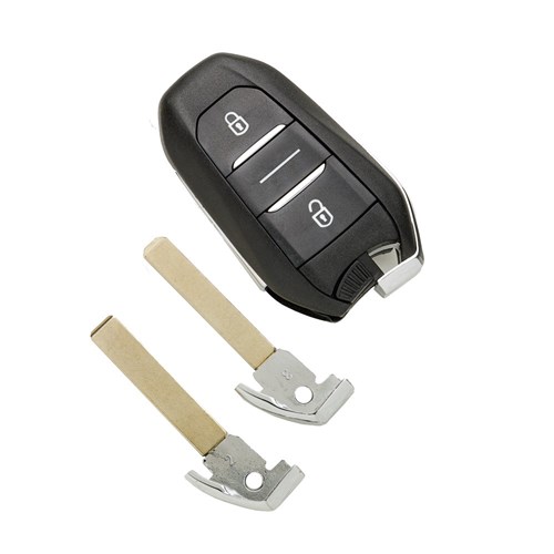 Silca Proximity Remote Key with 3 Buttons HU83 VA2 Inserts ID49-1E Chip to suit Peugeot and Citroen