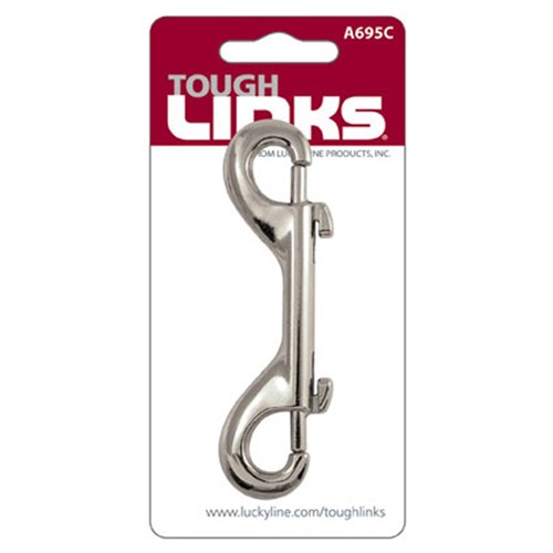 Lucky Line Tough Links Double Slide Bolt Snap 102mm in SS - A695C