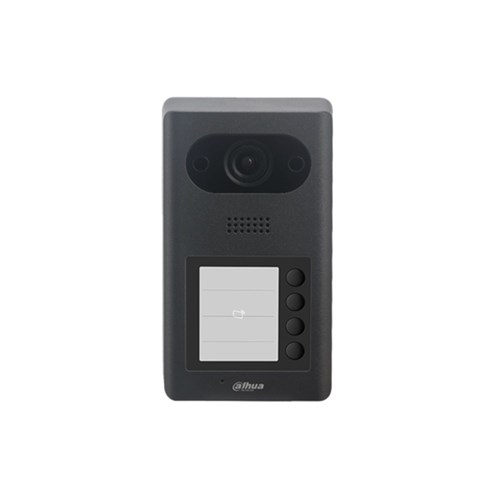 DAHUA IP 4-Button Villa Outdoor Station, 2Mp, IP65, IK08, 12vDC, PoE