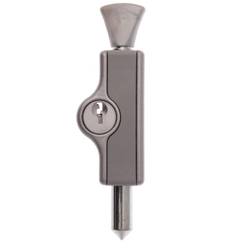 Whitco Window Bolt CYL4 Profile in Silver - W2203311C4