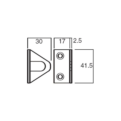 Whitco Patio Bolt Angle Keeper - W2206701